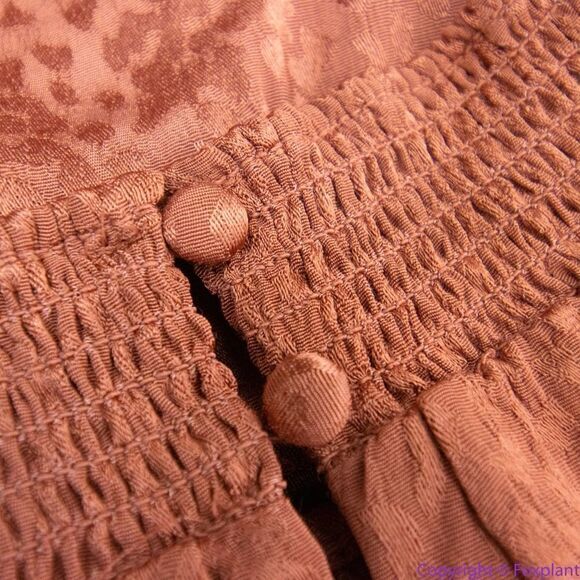 NEW Madewell Mockneck Ruffle-Hem Mini Dress in Cheetah Jacquard, XL - Picture 9 of 16
